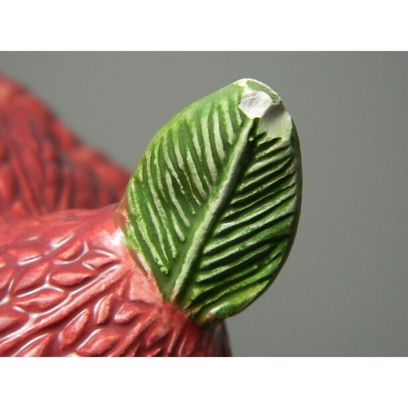 Vintage Bico Christmas Cookie Jar Snowwoman with Ginger Bread Men Cookies 10.5" - Picture 12 of 16